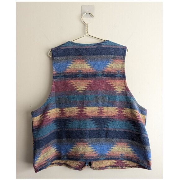 Vintage Aztec zip vest - Picture 2 of 8